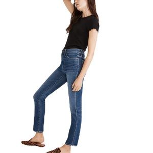 Madewell Stovepipe Jeans in Manchester Wash NWT
